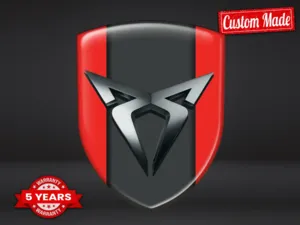 Seat Cupra Emblèmes Auto Personnalisés Supérieurs Style Moderne